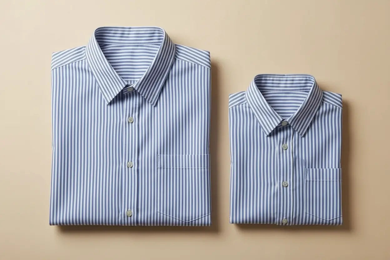 Le duo de chemises Rayures Classiques COLLAB