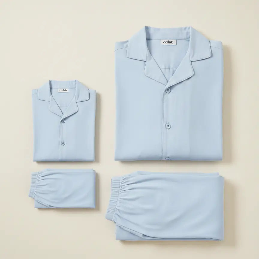 Pyjama Duo Parent Enfant – Pyjama Assorti Adulte & Enfant Matching COLLAB